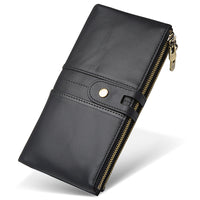 Really Multi-card Leather Men's Wallet Business Casual Long