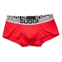 Men's Modal Cotton Low Waist Tight-fitting Solid Color Boxers Underwear