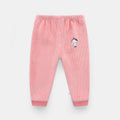 Autumn And Winter Children Warm Boys With Fleece Girls Leggings