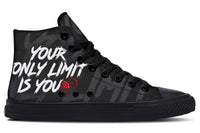 High Top Canvas Shoes For Printing Lovers