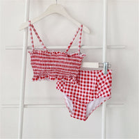 Swimsuit Women's Split Triangle Conservative Swimwear Bikini