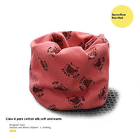 Cotton Autumn And Winter Windproof Warm Cartoon Bandana