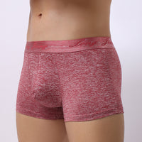 Boxer Shorts Mid Waist Trendy Young Men Boxer