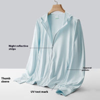 UV Protection Breathable Ice Silk Sun-protective Clothing