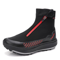 High-end Shock-absorbing Soft-soled Non-slip High-top Hiking Boots For Mountaineering