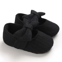 Wool Baby Knitted Bow Baby Shoes