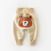 Autumn New Boys And Girls Baby Cute Three-dimensional High-waisted Leggings Pants