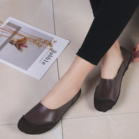 Womens Springsummer Loafers In Korean Casual Style
