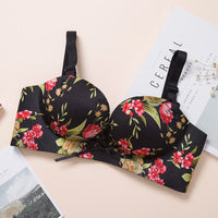 No trace no steel ring bra