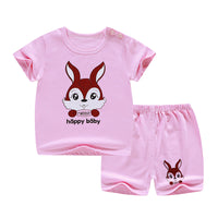 Children's short sleeve suit