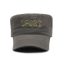 Hat Flat-top Peaked Cap Leisure Men's Sunhat