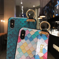 Wind fish scale Samsung phone case