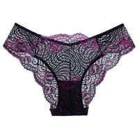 Lace Multicolor Women's Low-rise Thong Panties