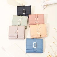 Wallet Multifunctional Folding Coin Purse Student Card Holder