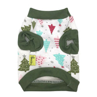 Christmas festive dog cat two-legged clothes