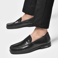 Men's Leather Slip-on Casual Shoes