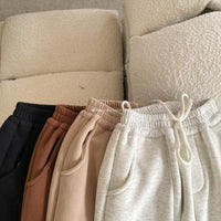 Korean Children's Velvet Padded Casual Pants