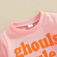 Children's Sweater Boys And Girls Letter Printing Casual