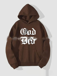 European And American Hooded Spring Long Sleeve Printed Loose Sweatshirt