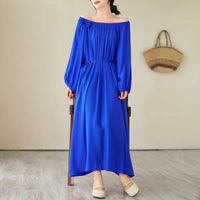 New Loose Fitting Flattering Below The Knee Length Dress