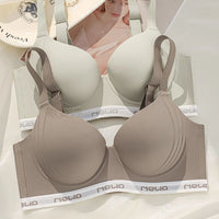 Womens Ultra-Thin Side-Bust Control Sag-Proof Uplift Seamless Bra