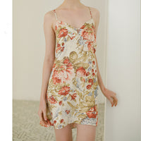 Women's open-back split nightdress