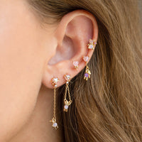 925 Silver Needle Exquisite Small Bear Stud Earrings
