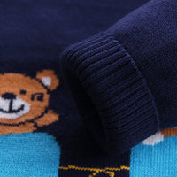 Boys Knitwear Fawn Cotton Doublelayer Bottom Top