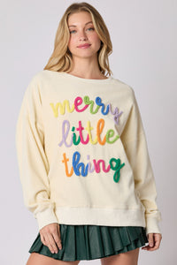 Letter-embroidered Hoodie For Women Casual Pullover Top