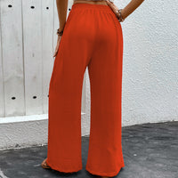 Summer Commuter Casual High-Waist Wide-Leg Pants For Women