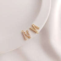 26 English Letter Pendant Earrings Necklace Bracelet Accessories