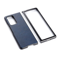 Folding screen two-color cow pattern phone case