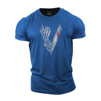 Men's Simple Printing Casual Sports Short Sleeve