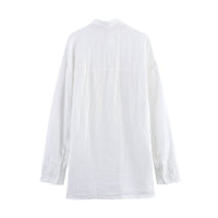Women's Fashion Casual Simple All-matching Shirt