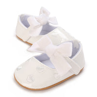 Baby Girl Bowknot PU Soft Bottom Toddler Shoes