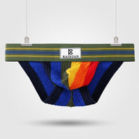 Summer New Trendy Men's High-cut Briefs Underwear Knitted Breathable