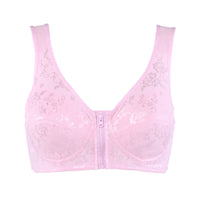 Front zip mom bra