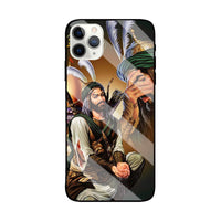 Compatible with Apple , Arabic cartoon glass phone case