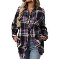 Women's Long Sleeve Retro Versatile Hong Kong Style Stylish Shirt