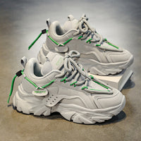 Trendy Sports All-match Casual Shoes Thick Sole Height Increasing