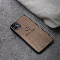 Compatible with Apple, Ultra-thin Apple 11 Mobile Phone Case Solid Wood Iphonexs All-inclusive Protective Cover