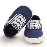 Fashionable And Cute 0-1 Year Old Baby Rubber-soled Canvas Toddler Shoes