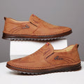 Men's Leather Shoes SummerAutumn New Style Casual Genuine Leather Soft Sole