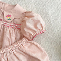 Heavy Flower Embroidery For Blouse
