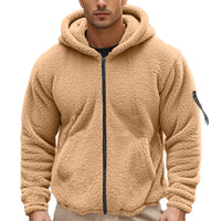 American Men's Double-sided Bejirog Loose Hooded Zipper Jacket