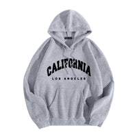 Hoodie With Letter Print Sweater