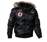 3D Plus Velvet Thick Winter Coat Coat Military Wear Tide Coat