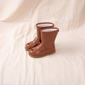 Cartoon Animals Children snow boots Genuine Leather rabbit