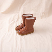 Cartoon Animals Children snow boots Genuine Leather rabbit