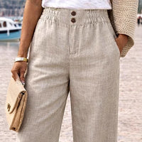 High-waisted Casual Fashion Pants For Women